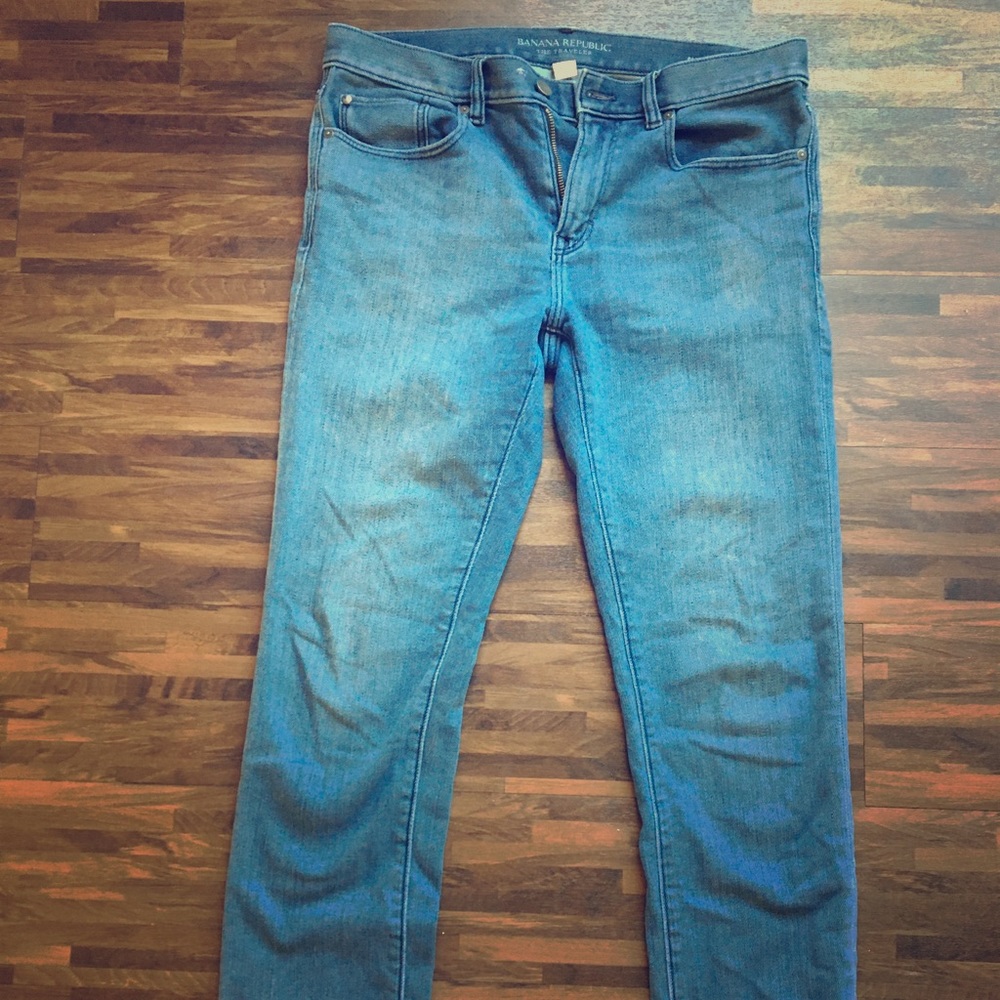 Banana Republic 32x32 blue denim slim fit jeans
